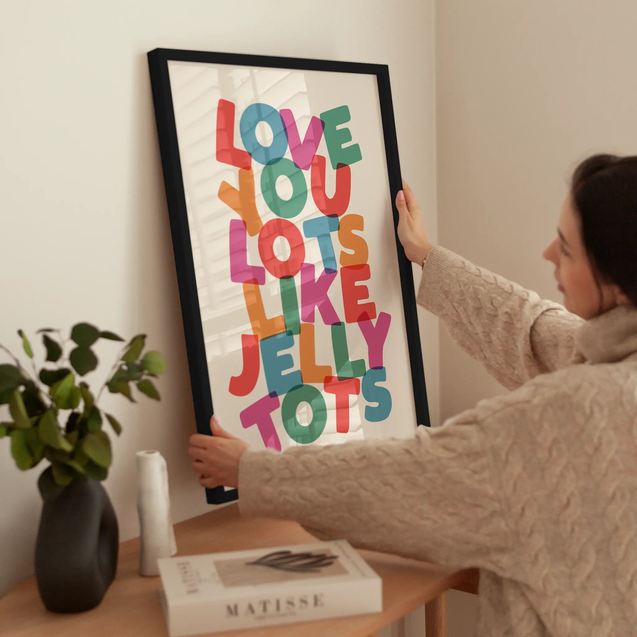 Love You Lots wird aufgehängt