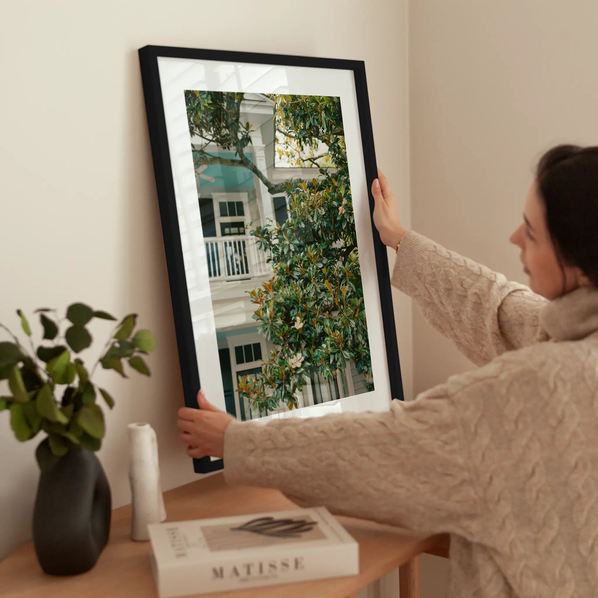 Magnolia Tree wird aufgehängt
