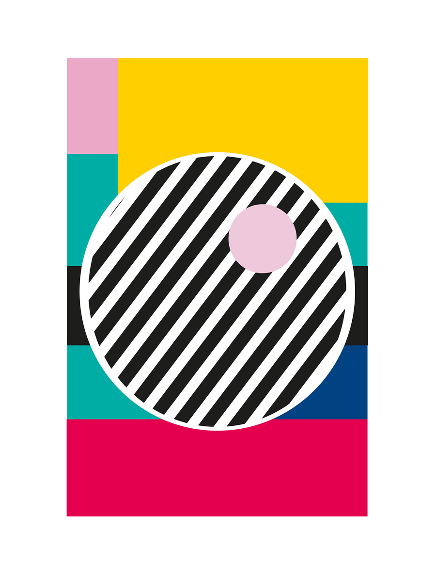 Pop Art Geometry Poster