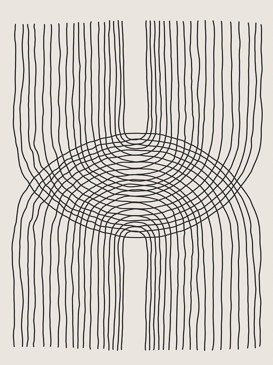 Minimalistic Shapes Poster