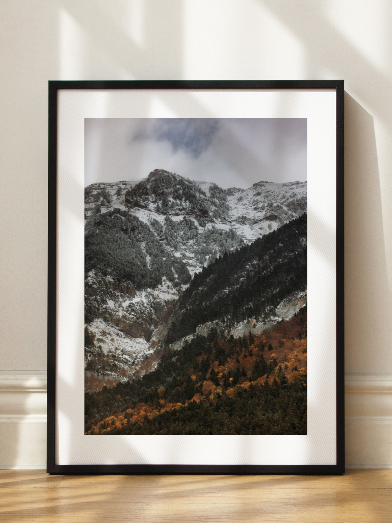 Misty Mountain Poster
