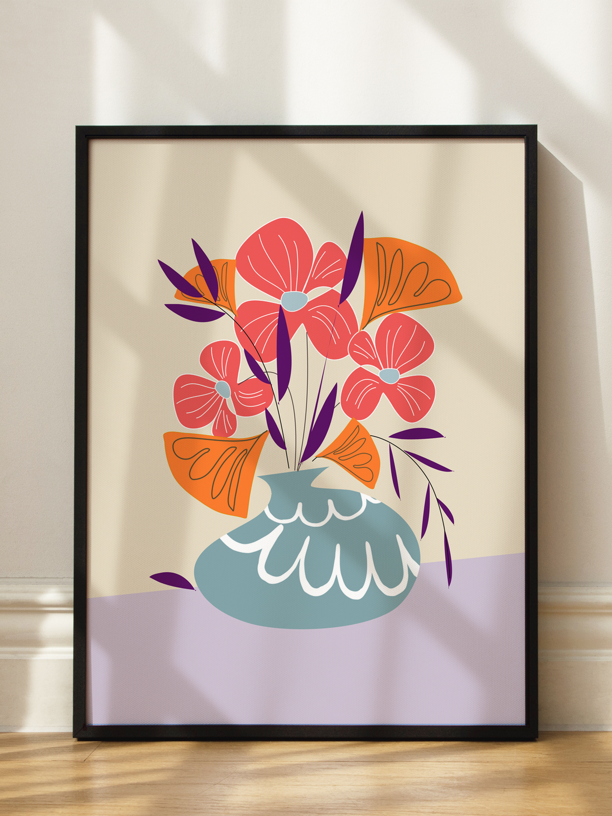 Modern Bouquet Poster