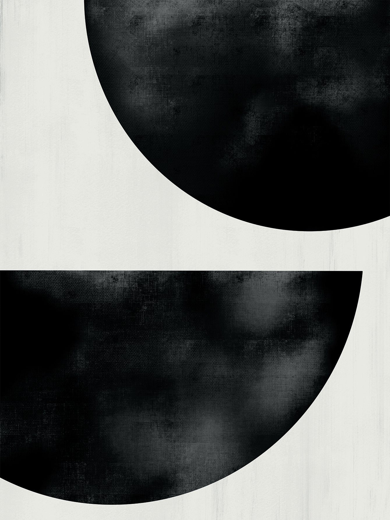 Monochrome Moons Poster