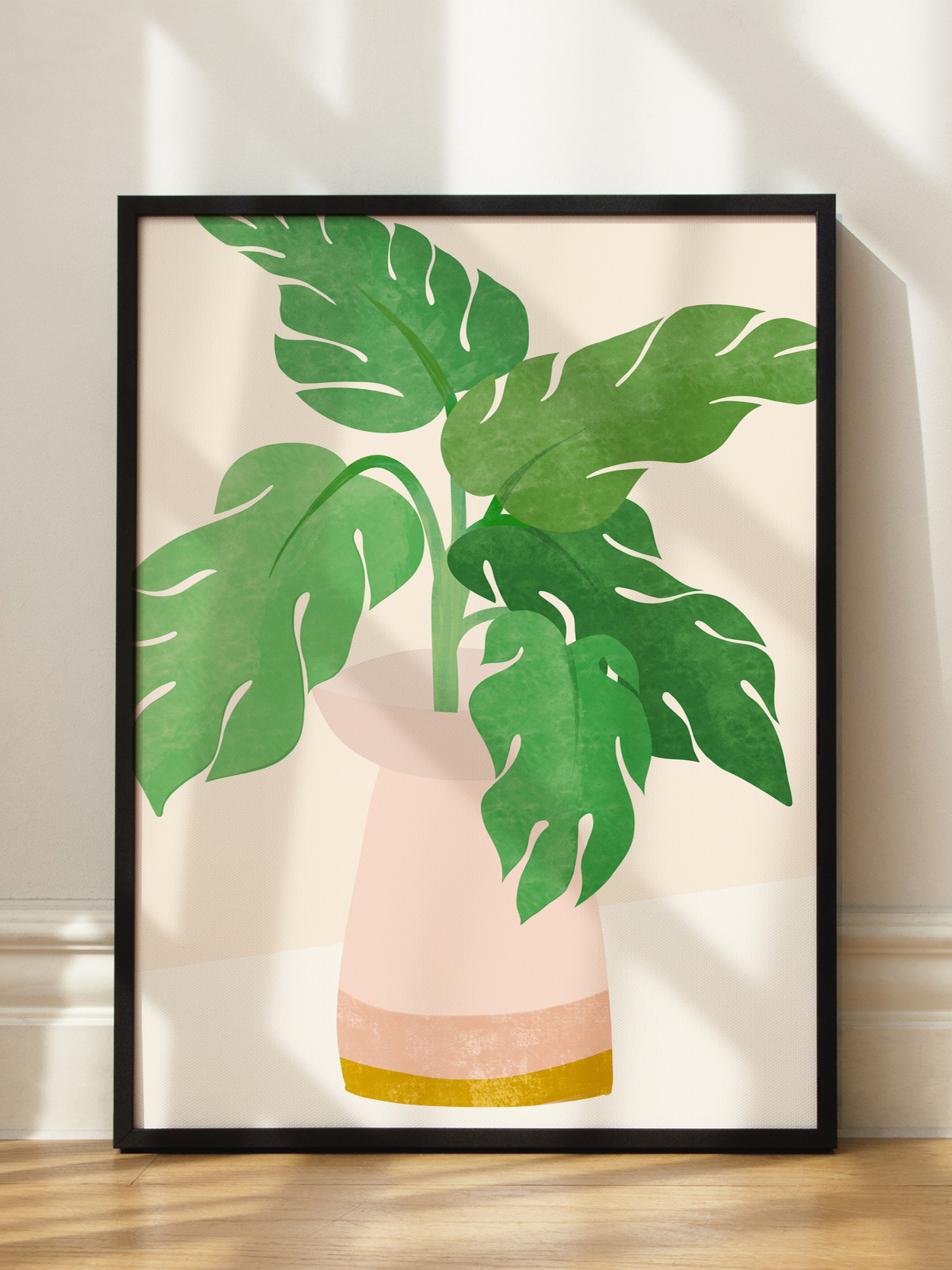 Monstera Plant Poster