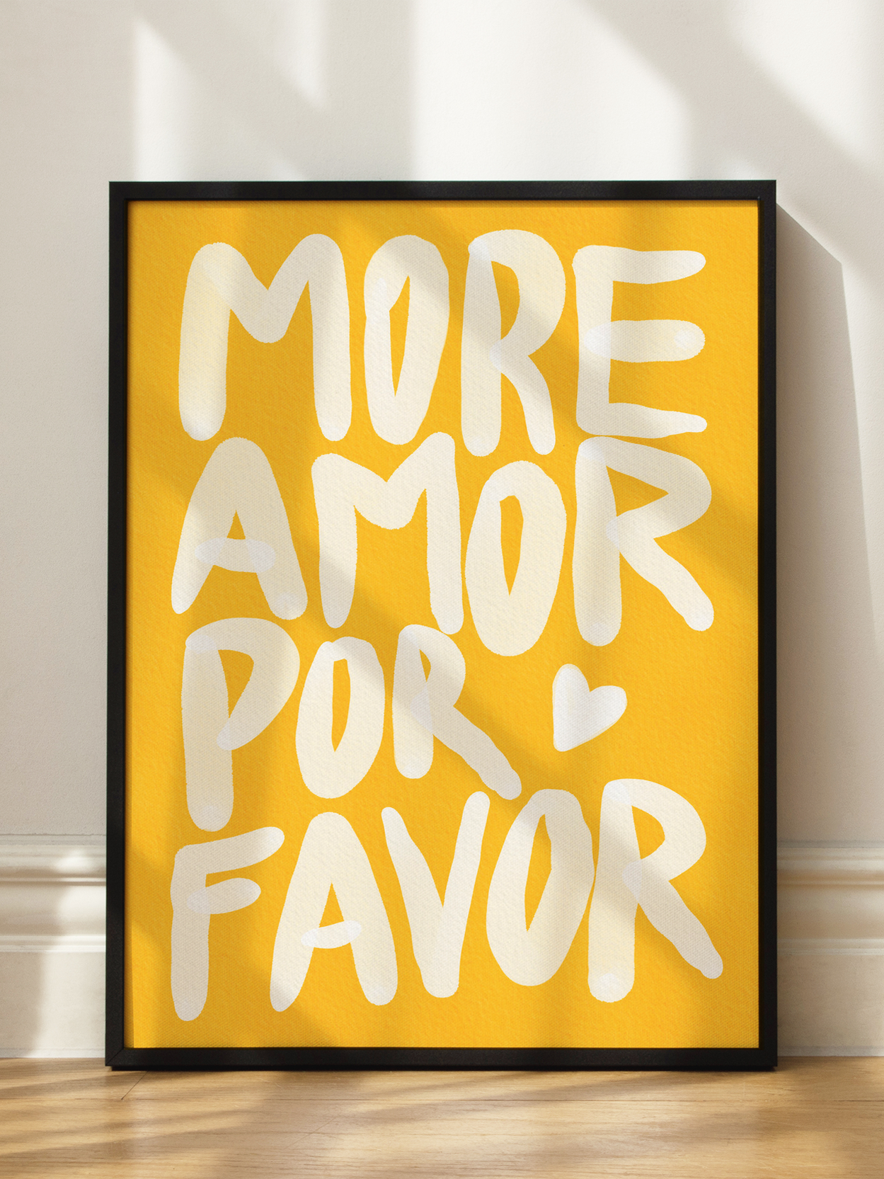 More Amor Por Favor Yellow