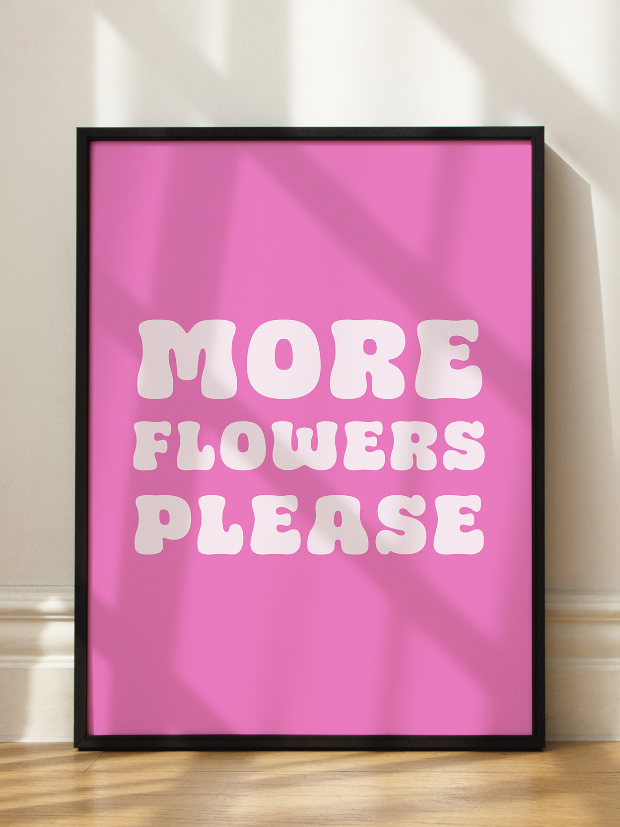 More Flowers Please Poster