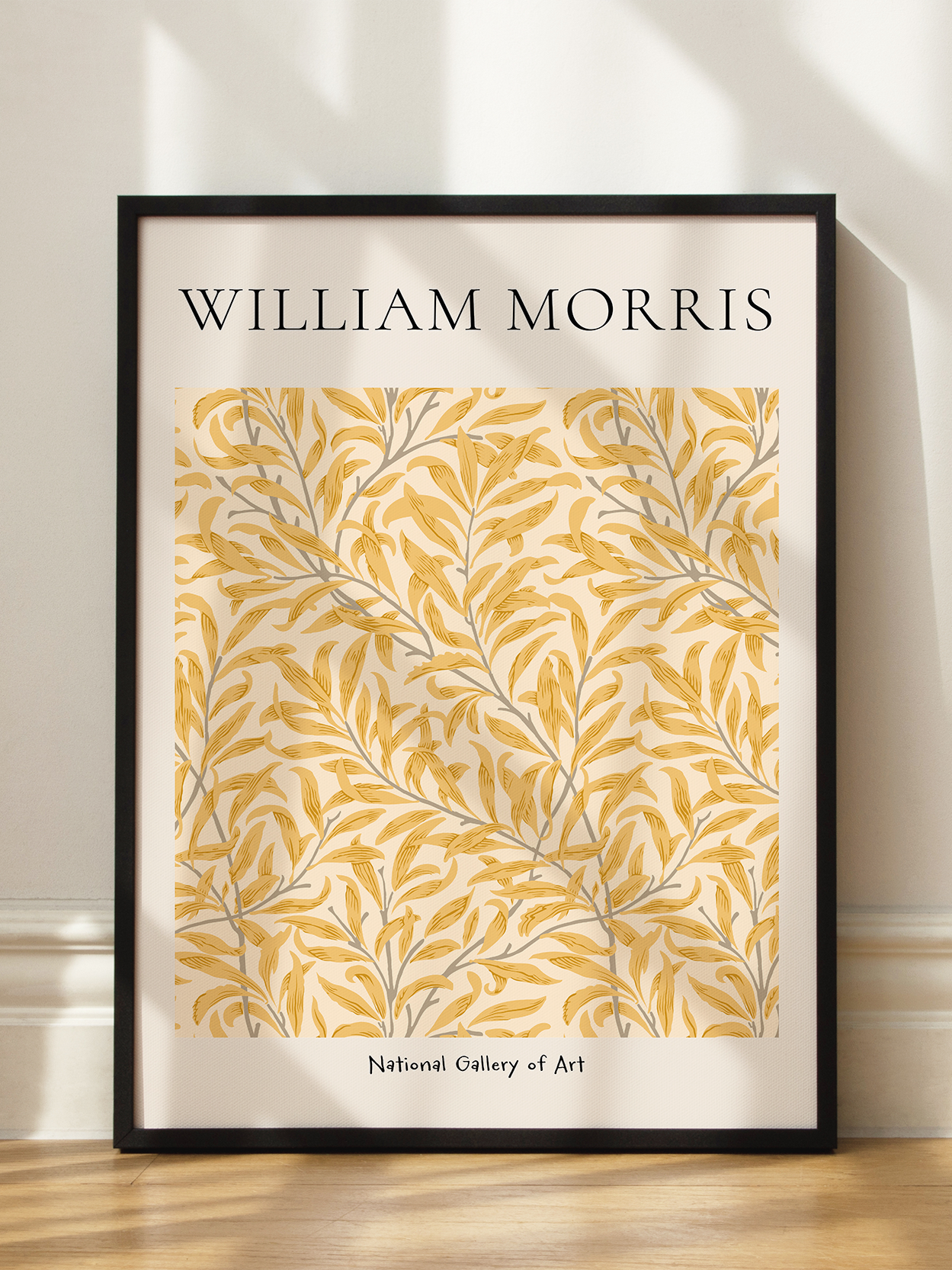 Morris — Golden Leaves Poster