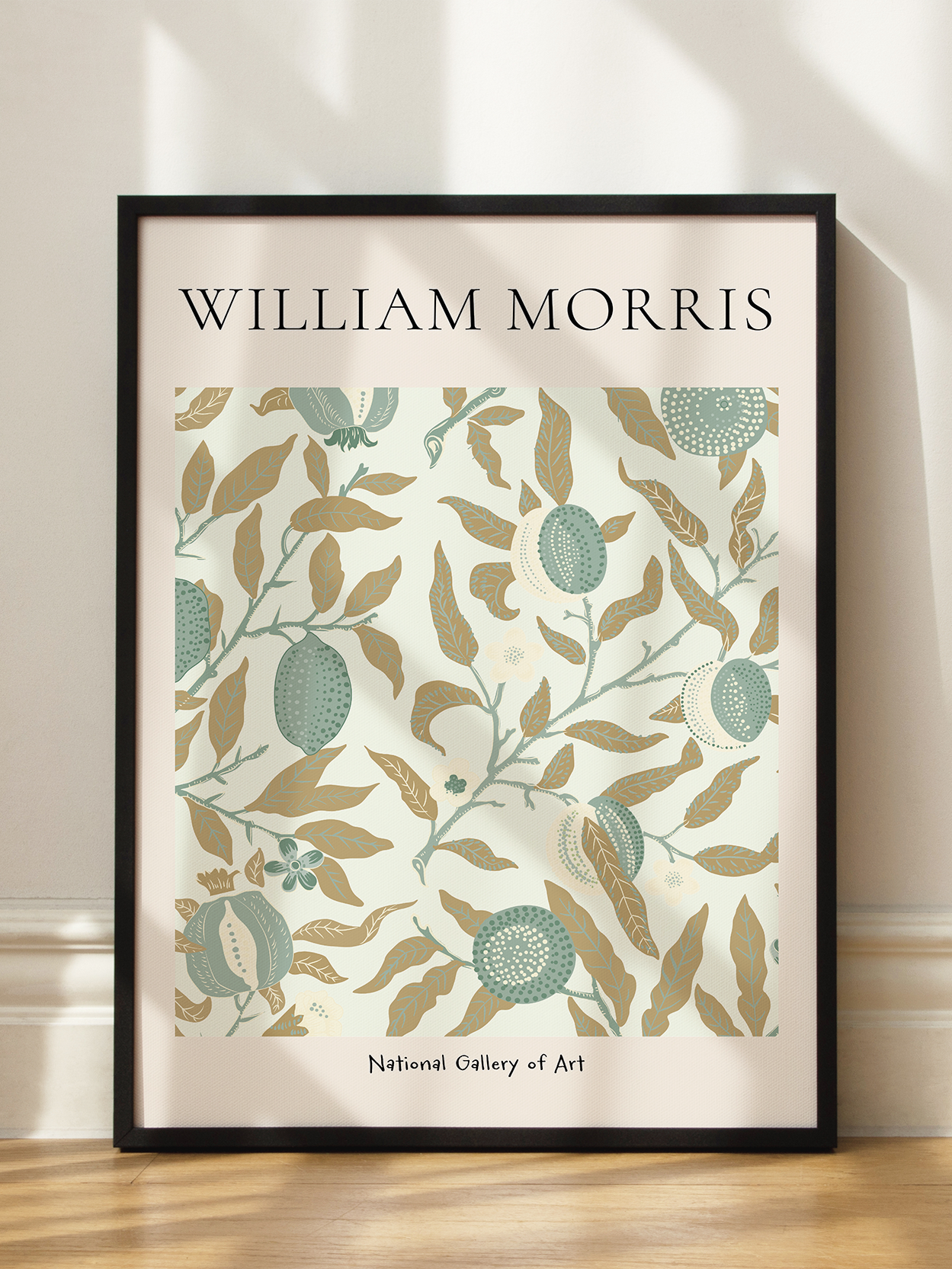 Morris — Pomegranate Pattern Poster