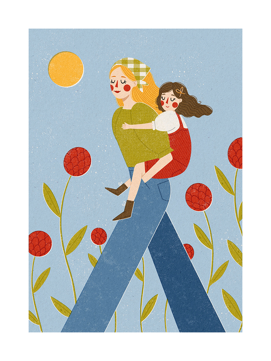 Mother and Daughter Poster