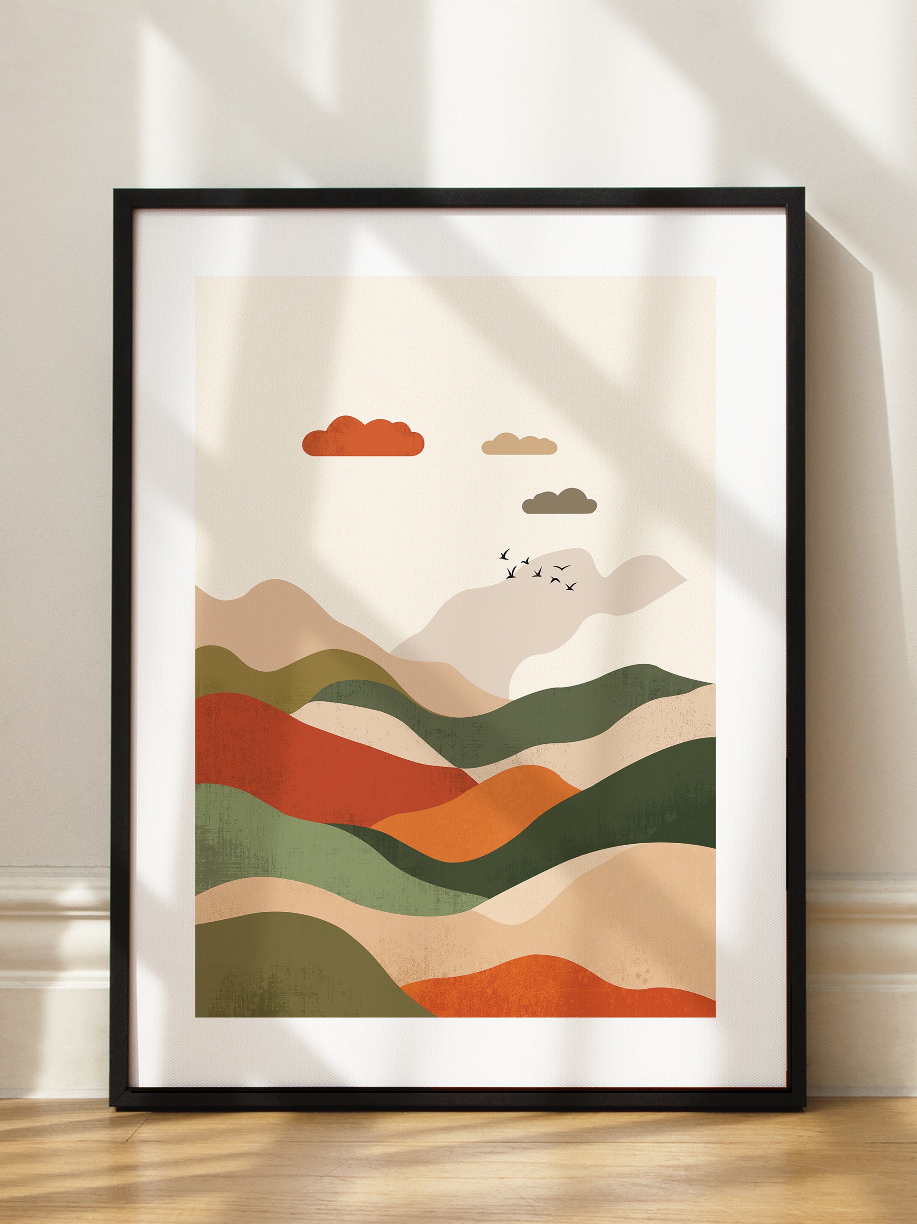 Mountain Reflections Poster