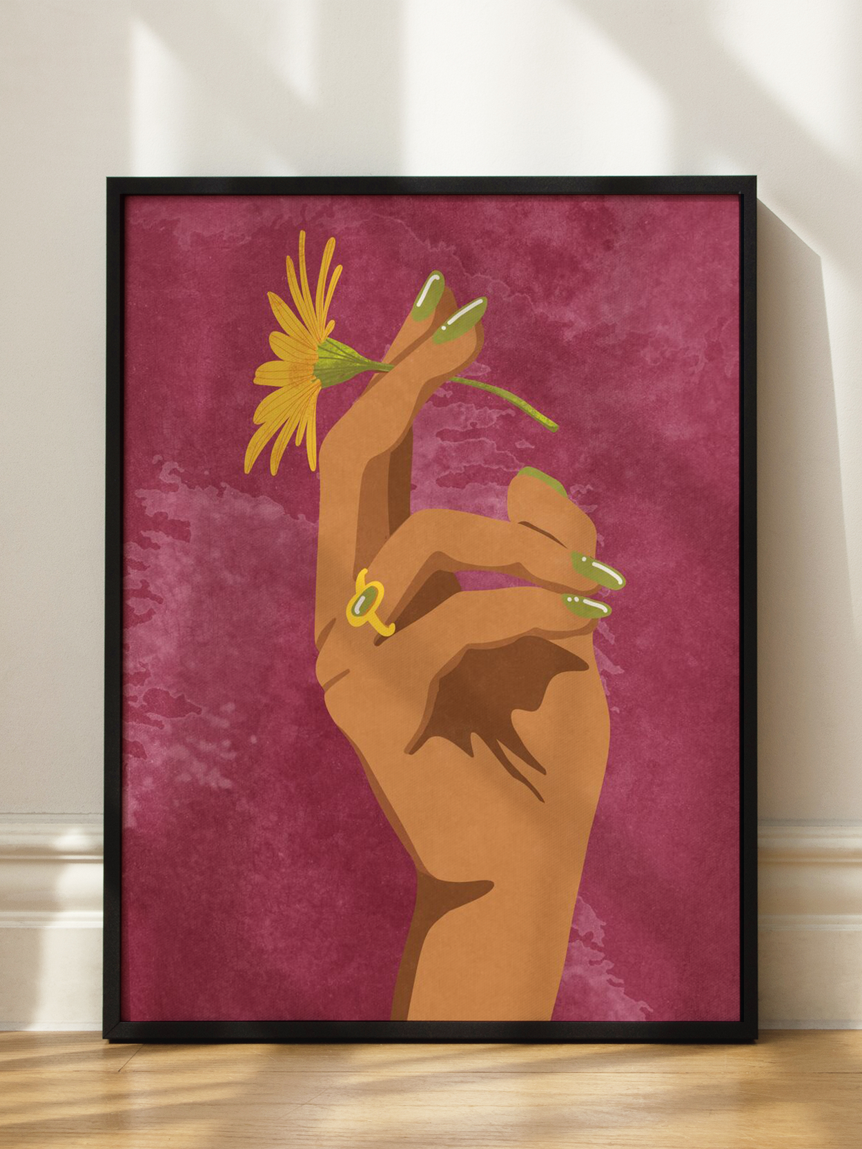 My Yellow Flower Poster