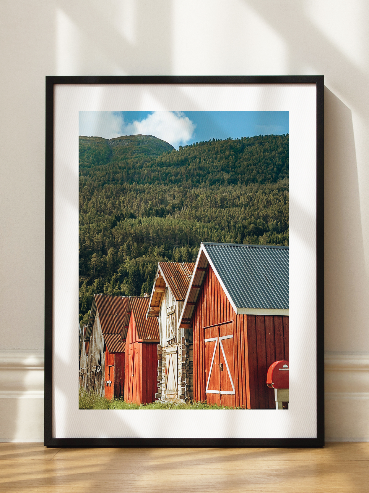 Norwegian Barns Poster