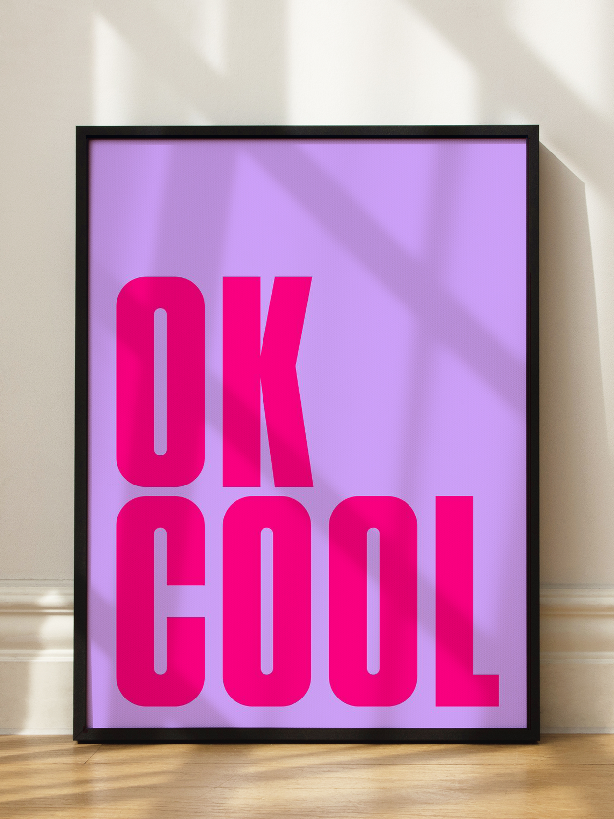 Ok Cool Poster