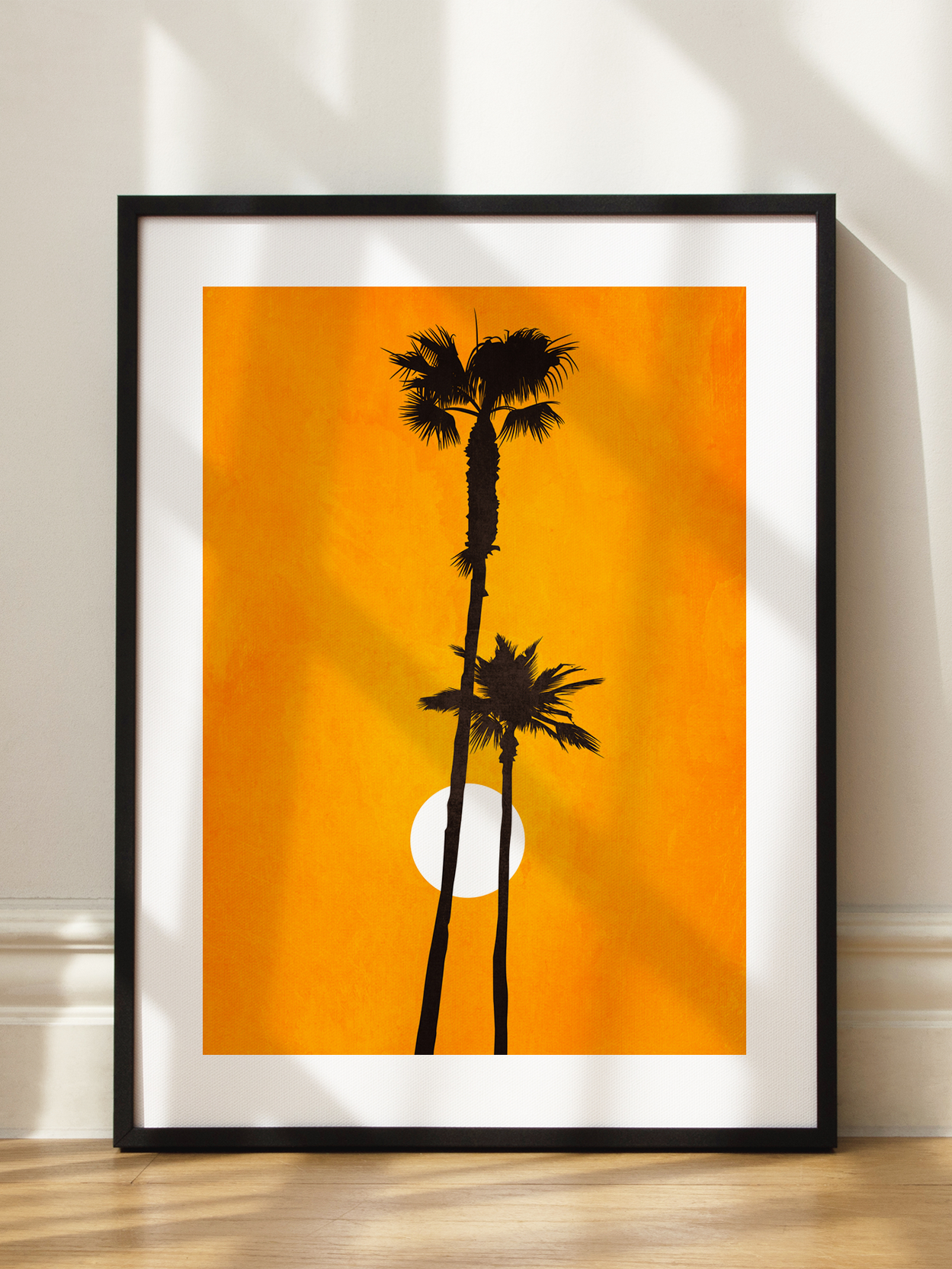 Orange Sky Poster
