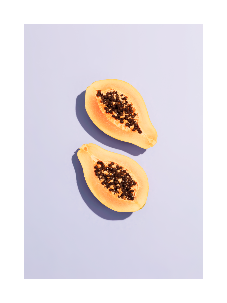 Papas on Lilac Poster