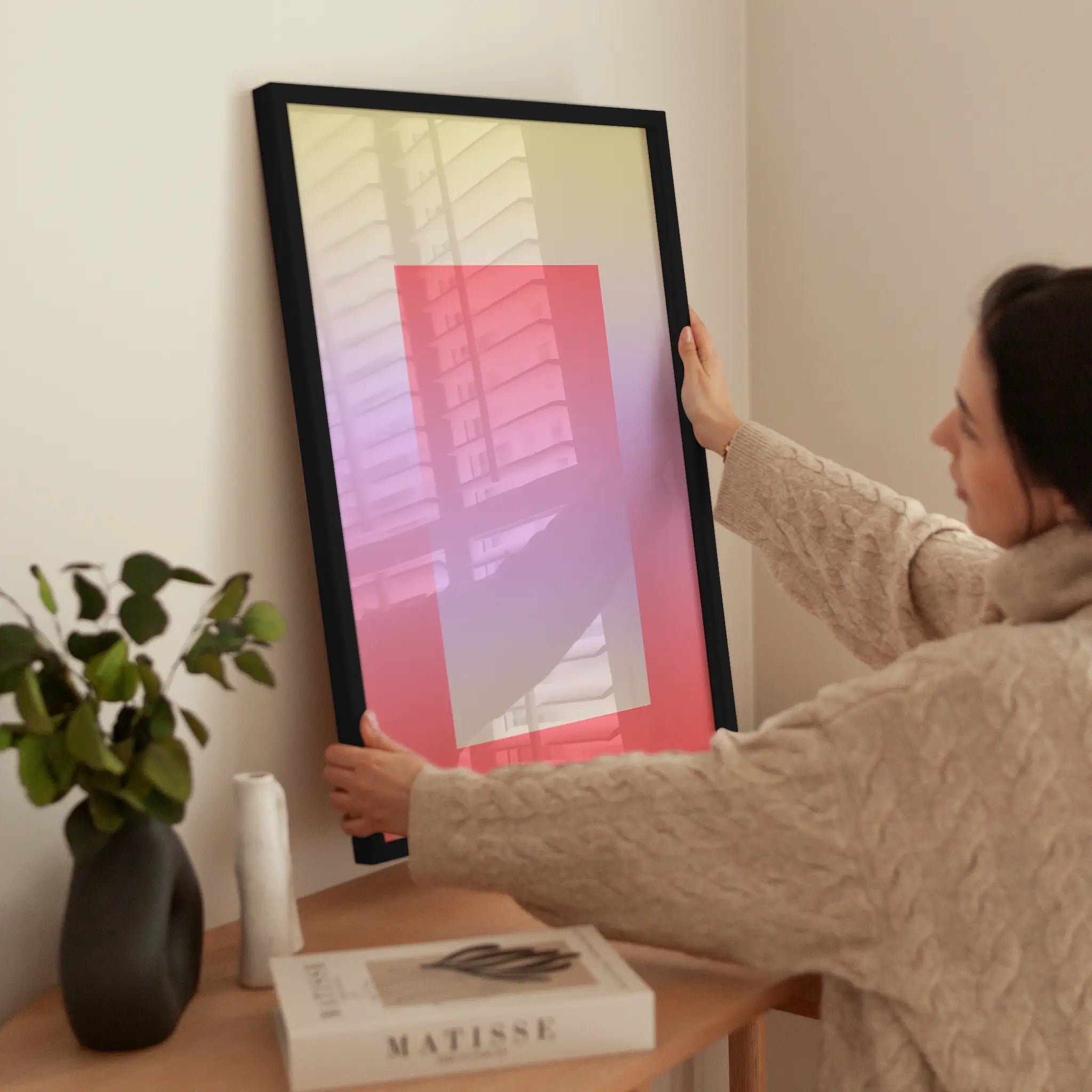 Pastel Gradient wird aufgehängt