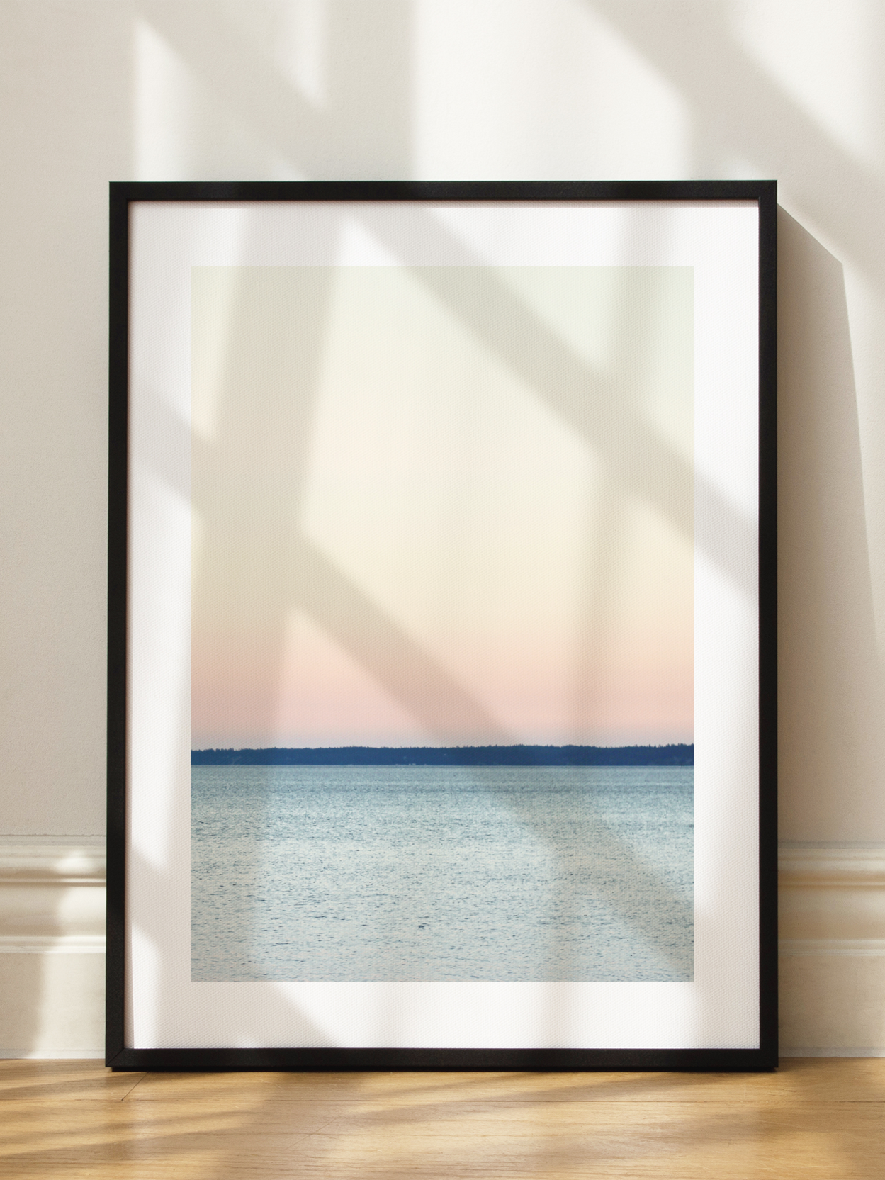 Pastel Lake Poster