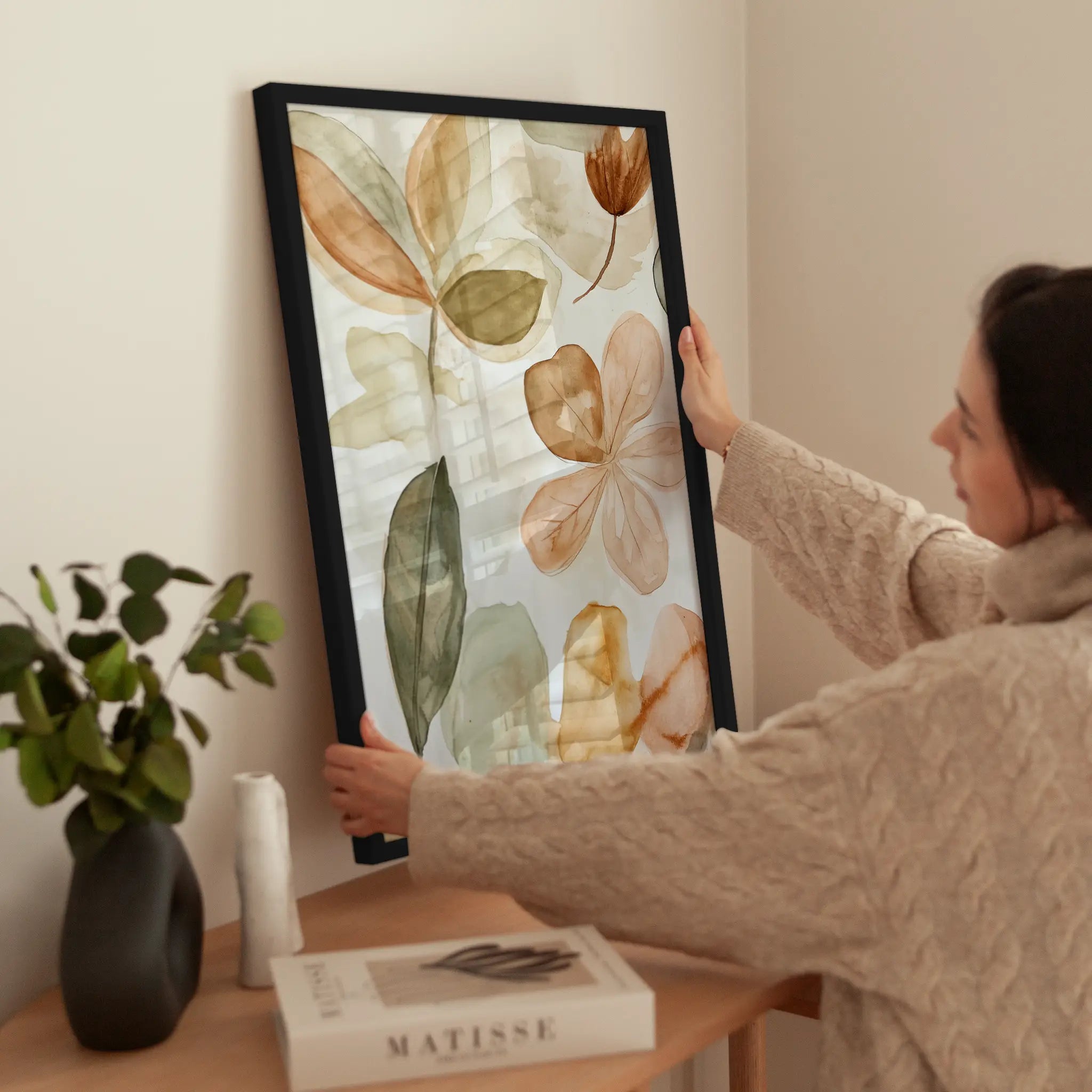 Pastel Petals Dance wird aufgehängt