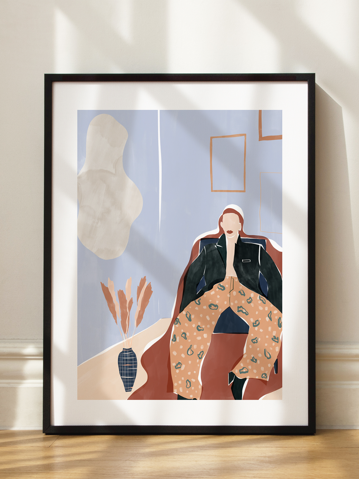 Patterned Pants Poster