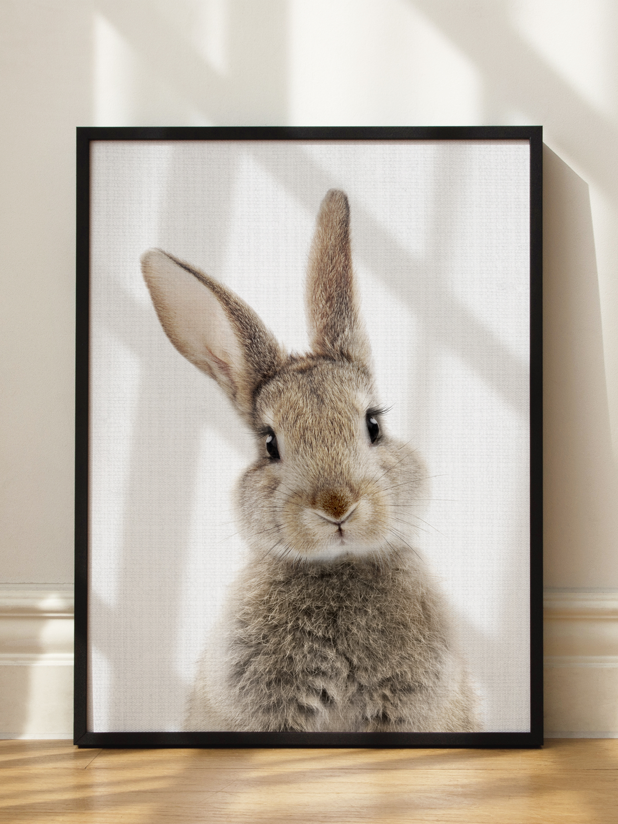 Peekaboo Bunny Poster