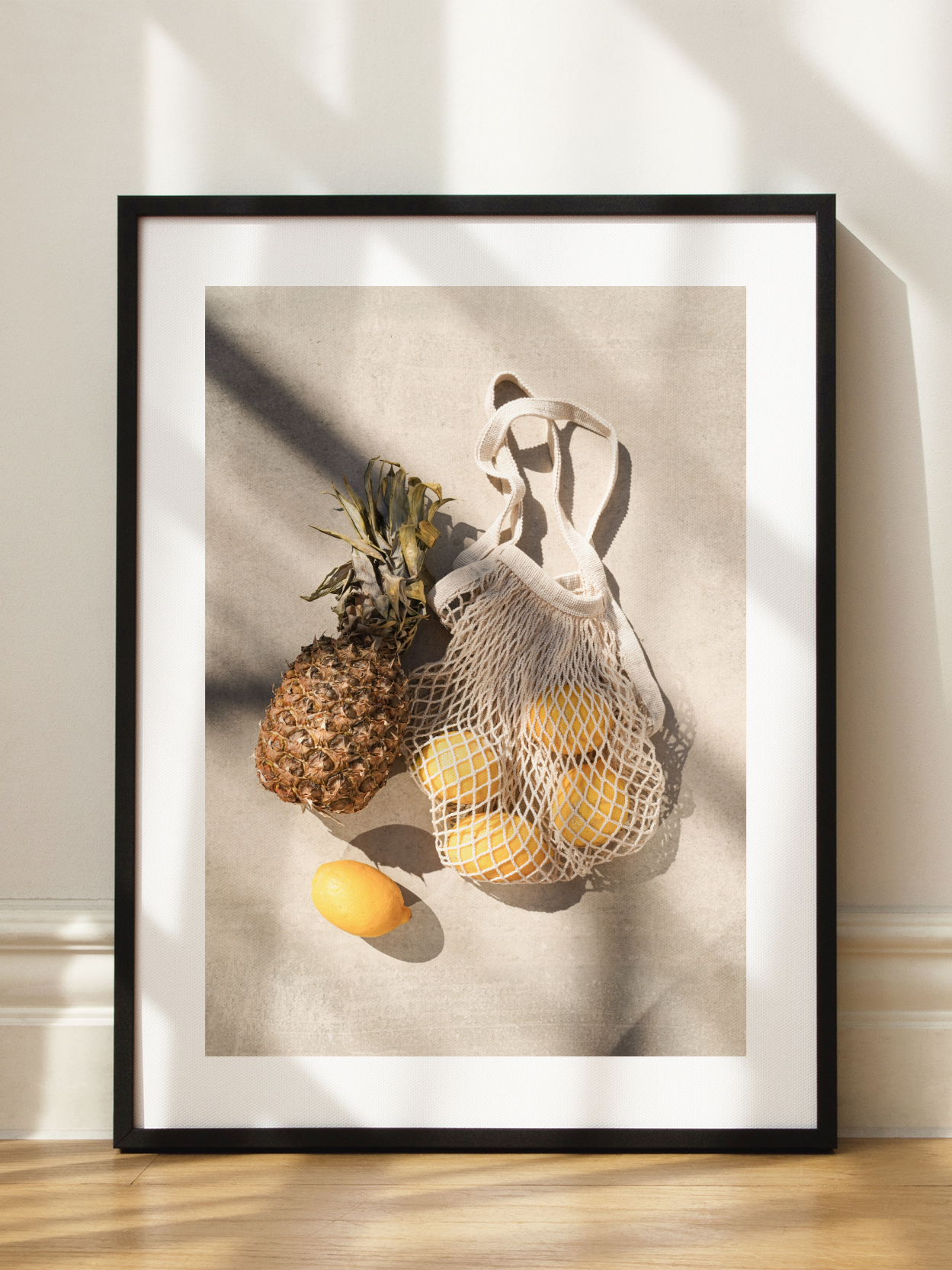 Pineapple and Lemons Poster