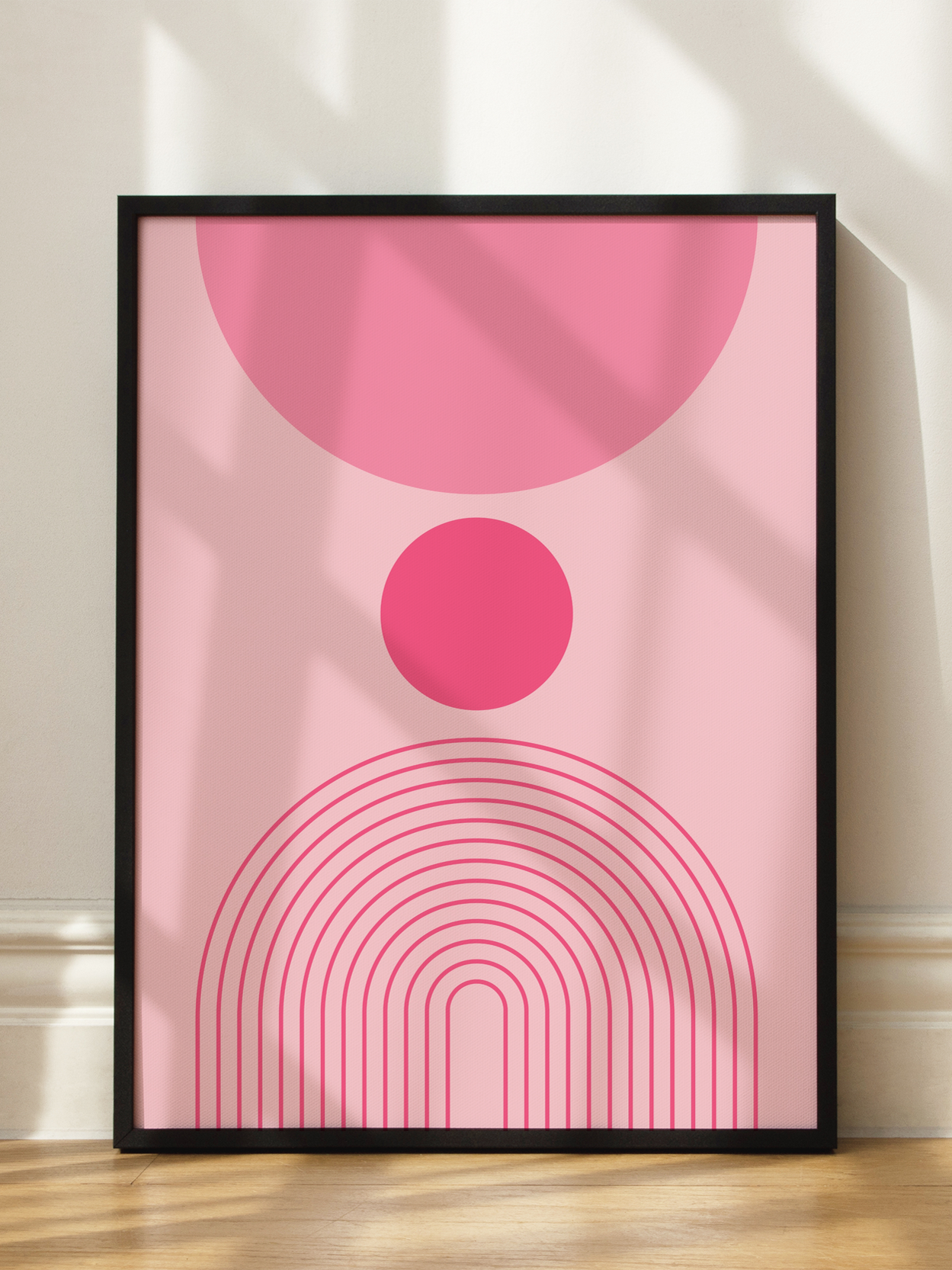 Pink Graphic Abstrakt No2 Poster