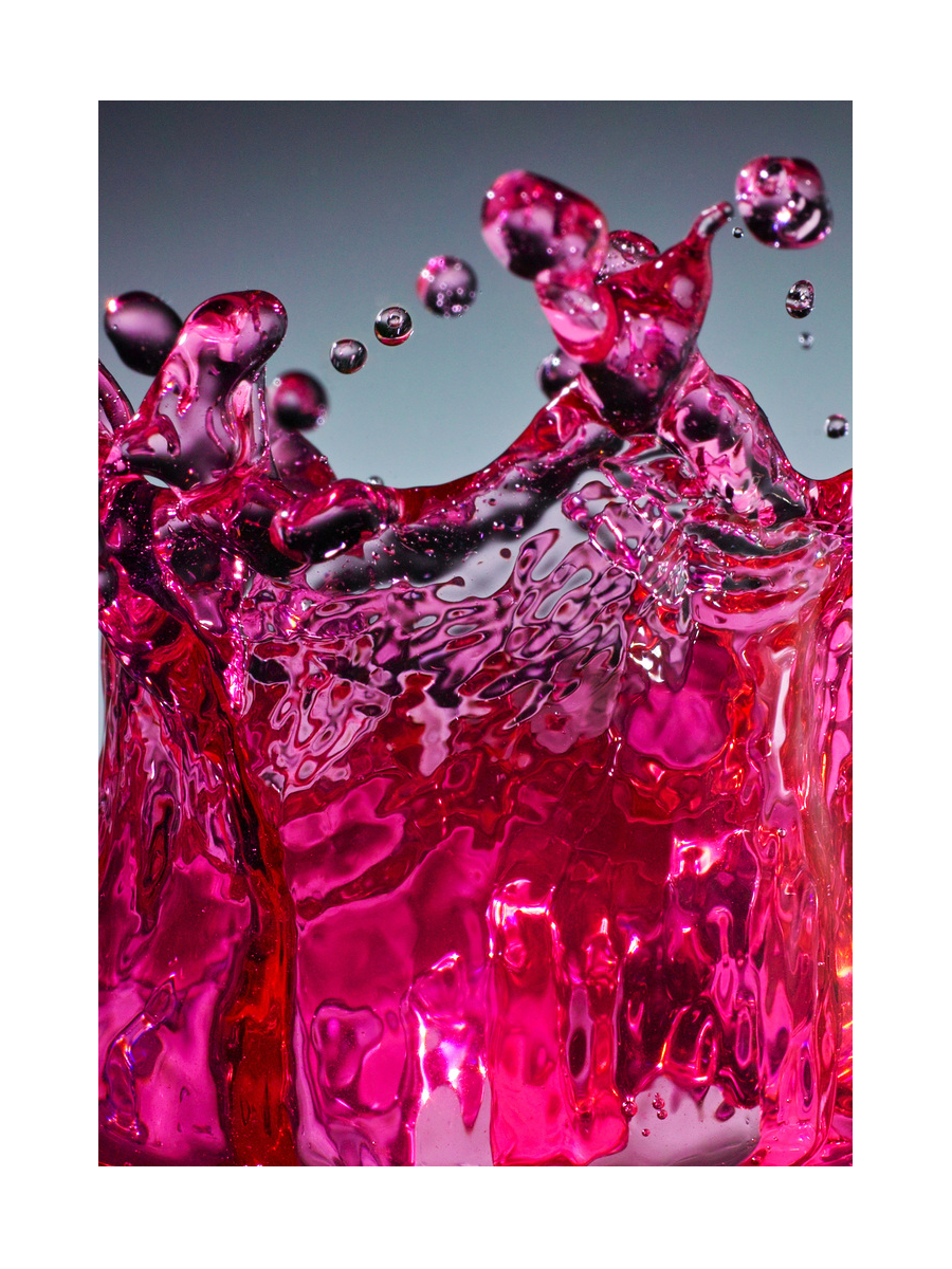 Pink Splash Poster