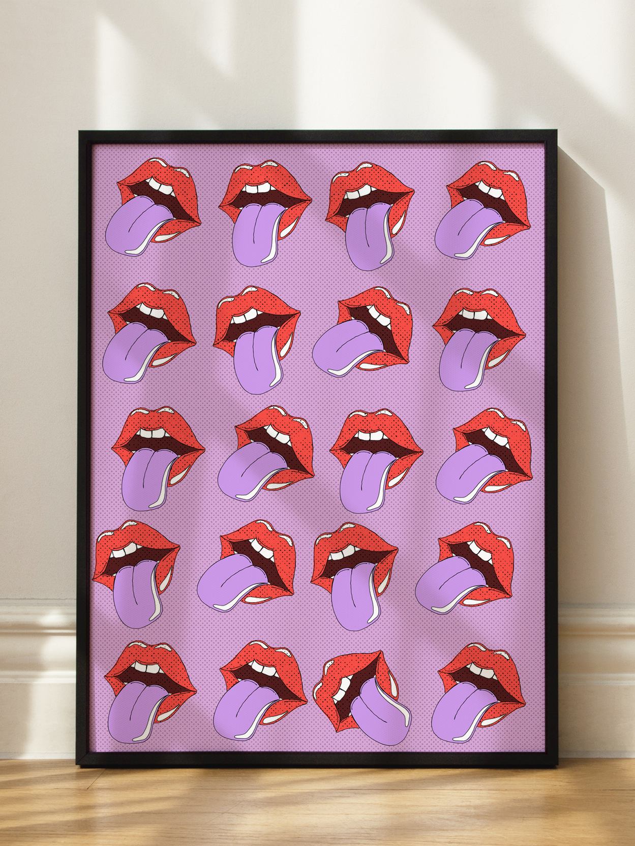 Pop Art Lips No2