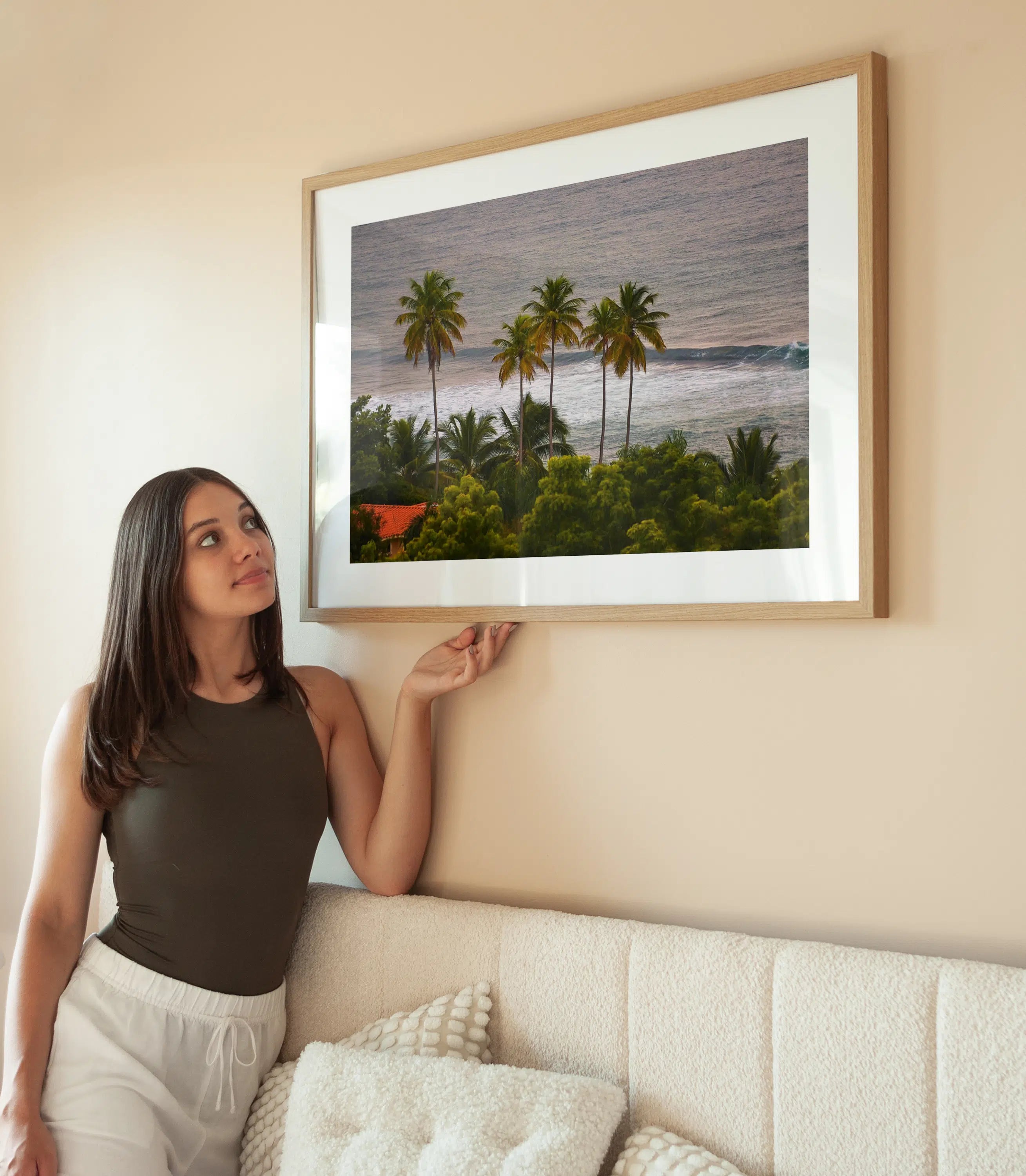 Puerto Rico Beach View wird aufgehängt