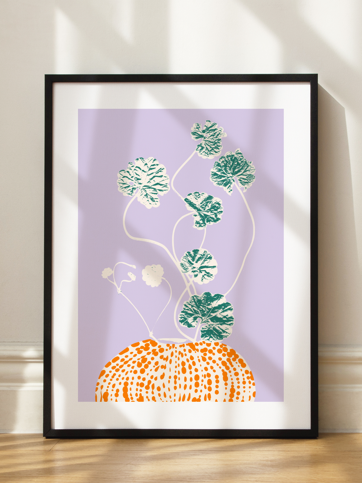 Pumpkin Plant Poster