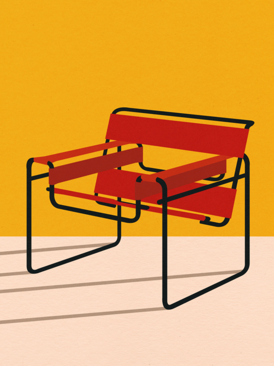 Red Chair Poster