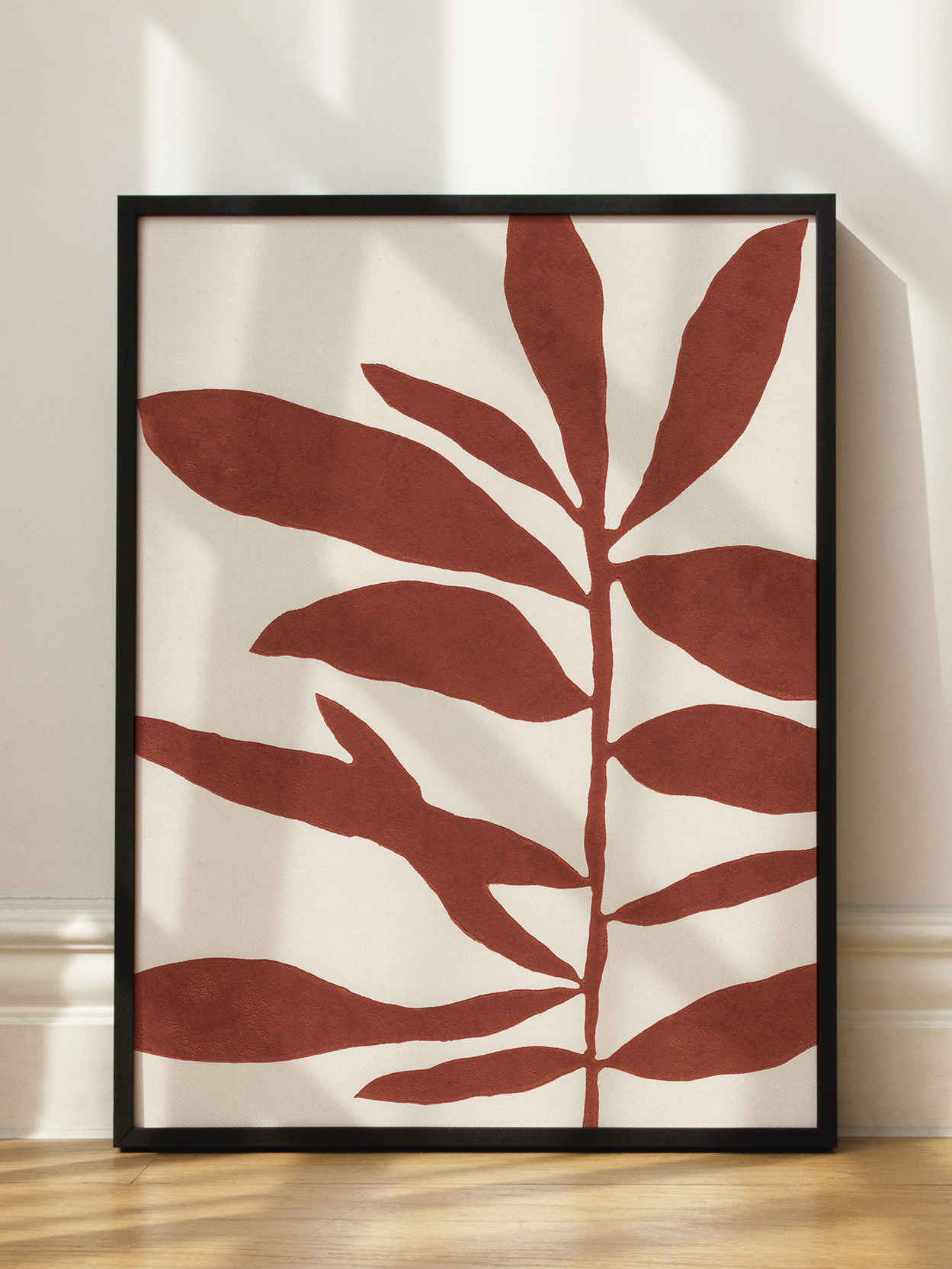 Red Leaves Poster