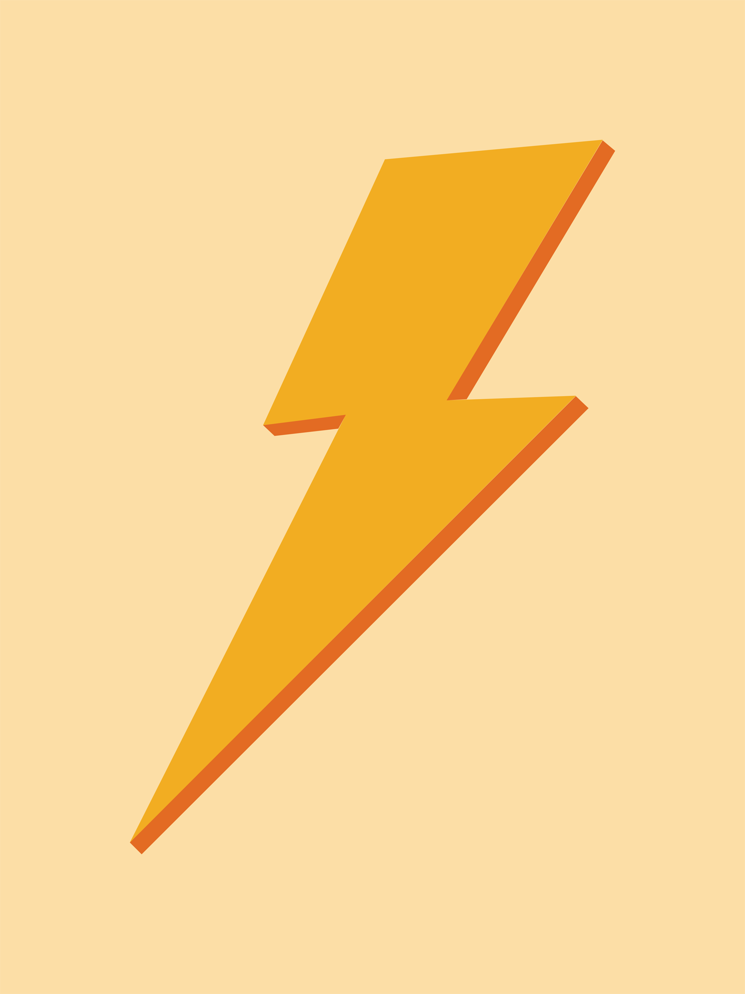 Retro Bolt Poster