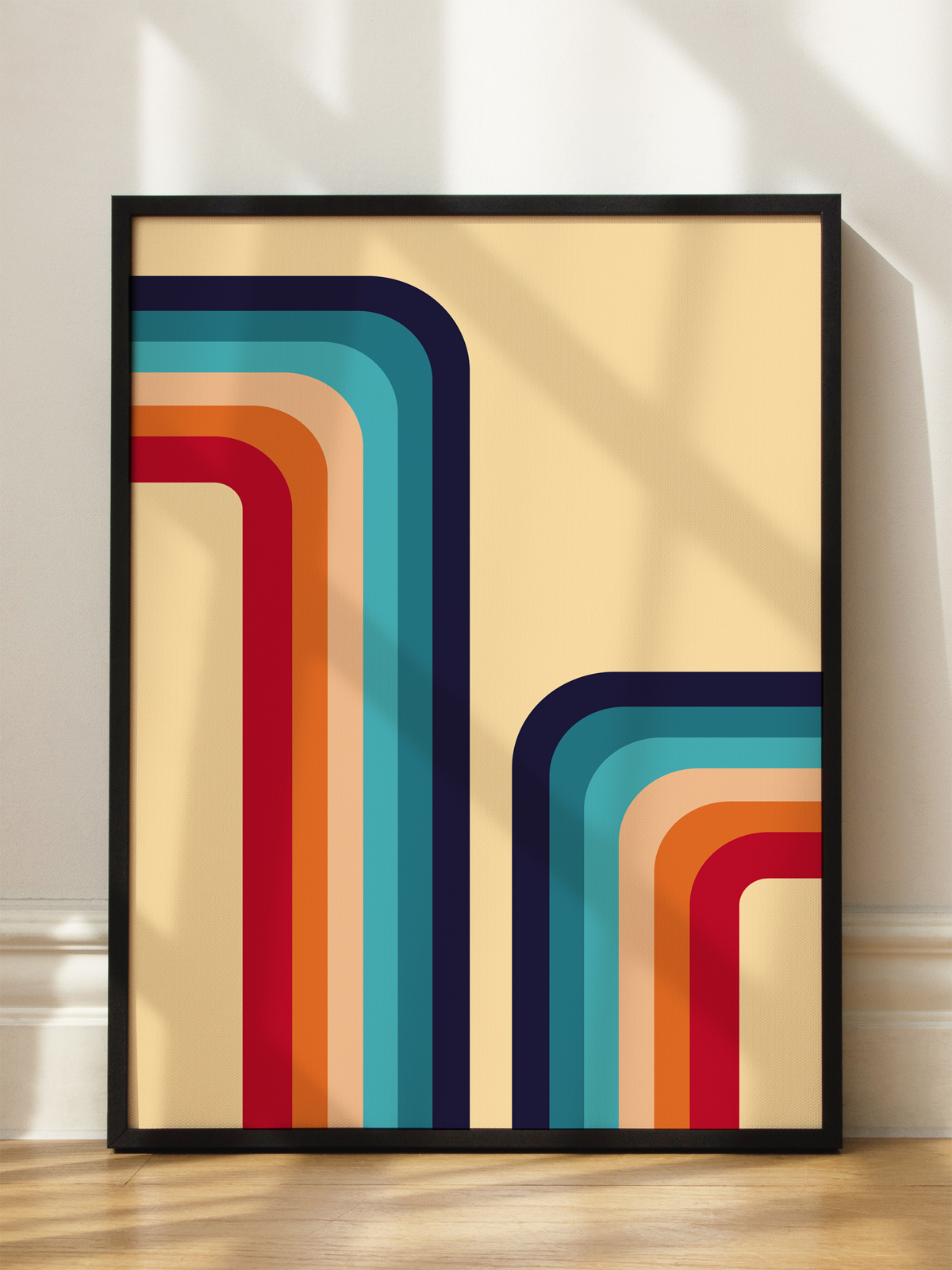 Retro Rainbow Corner