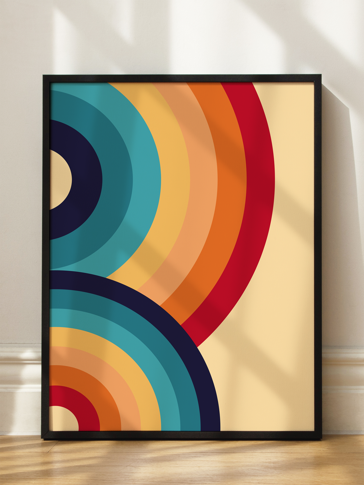 Retro Waves Poster