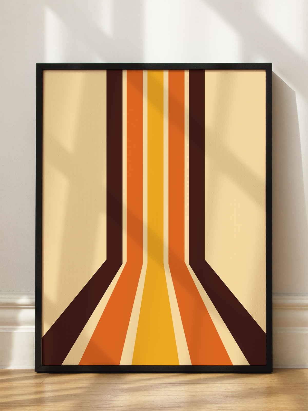 Retro Stripes Poster