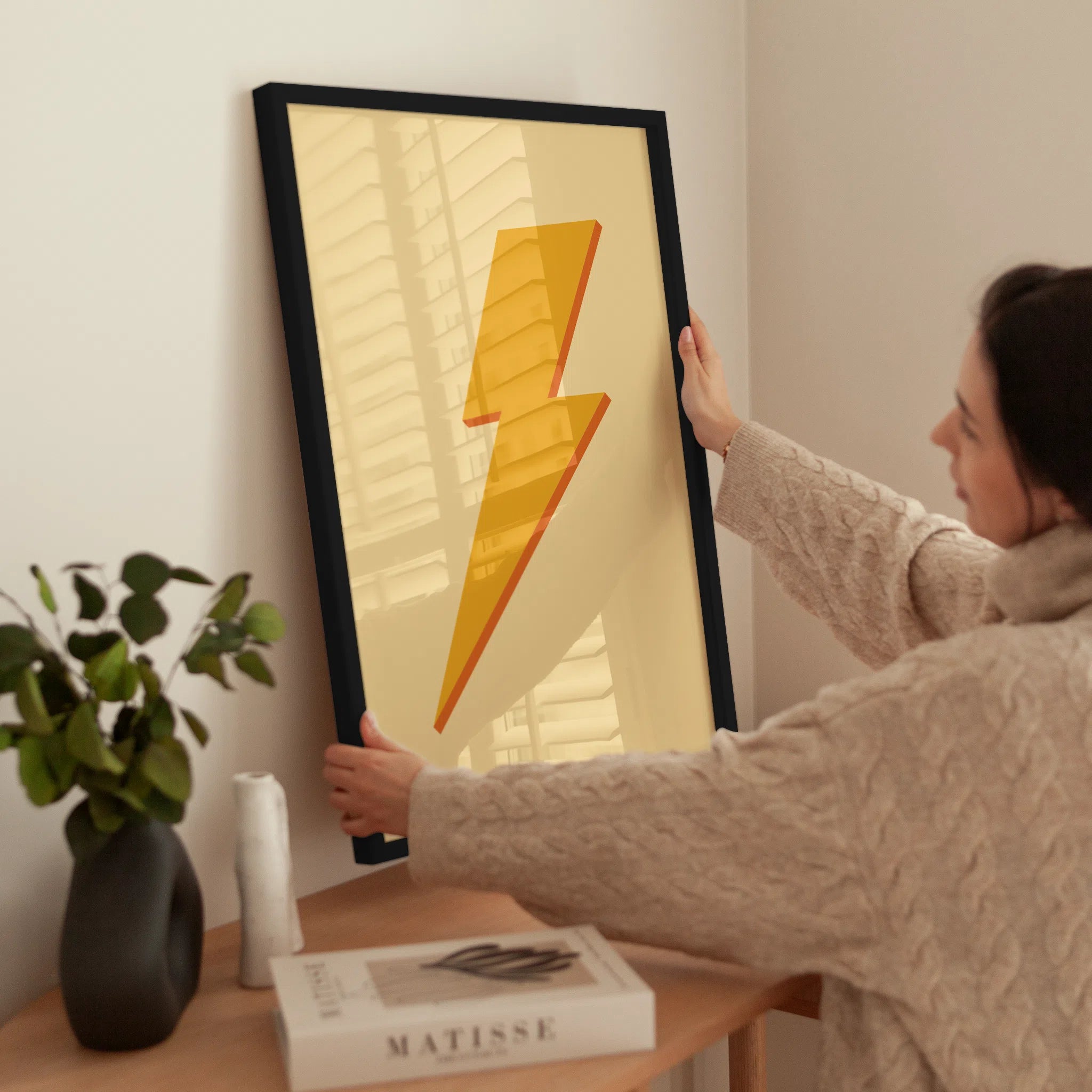 Retro Bolt wird aufgehängt