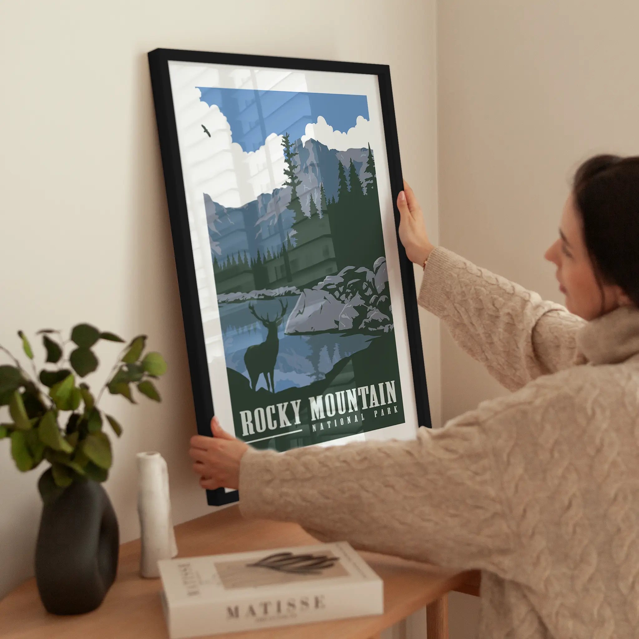 Rocky Mountain National Park wird aufgehängt