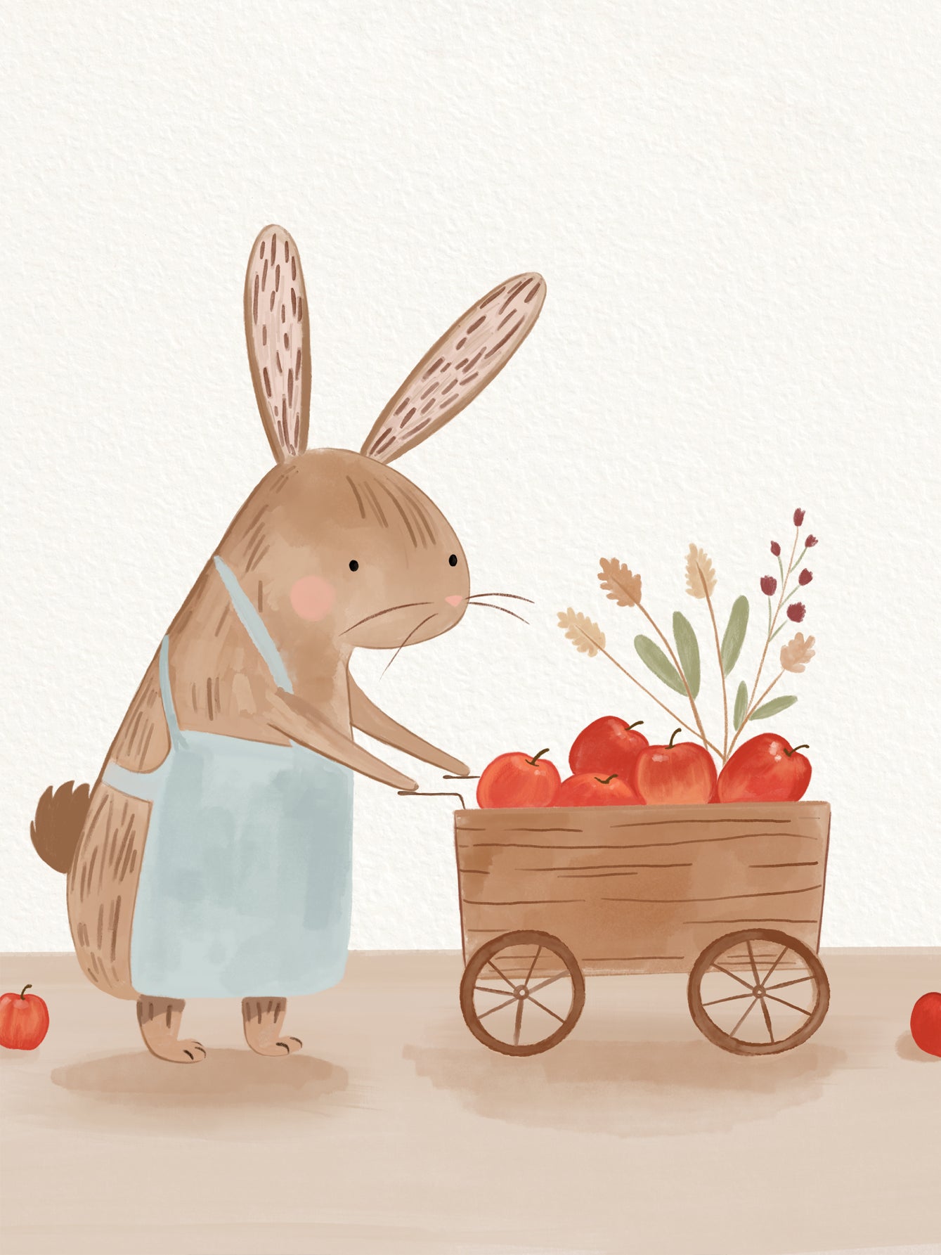 Rosa's Apple Harvest Poster