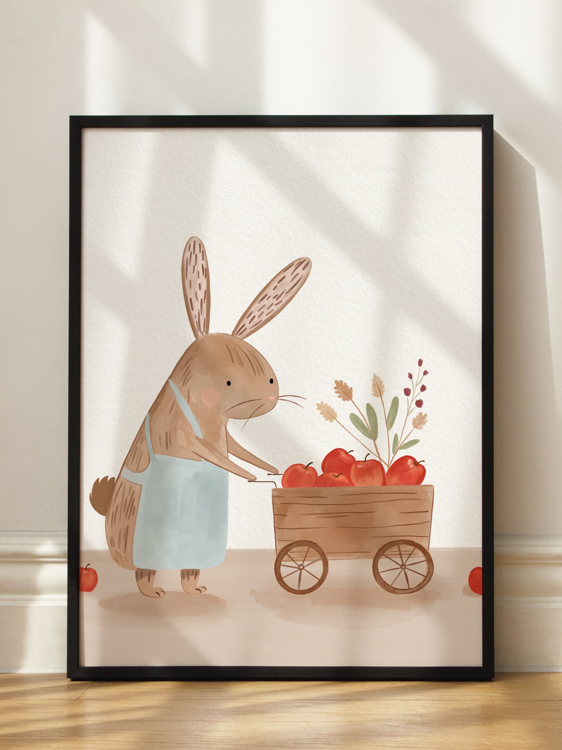 Rosa's Apple Harvest Poster