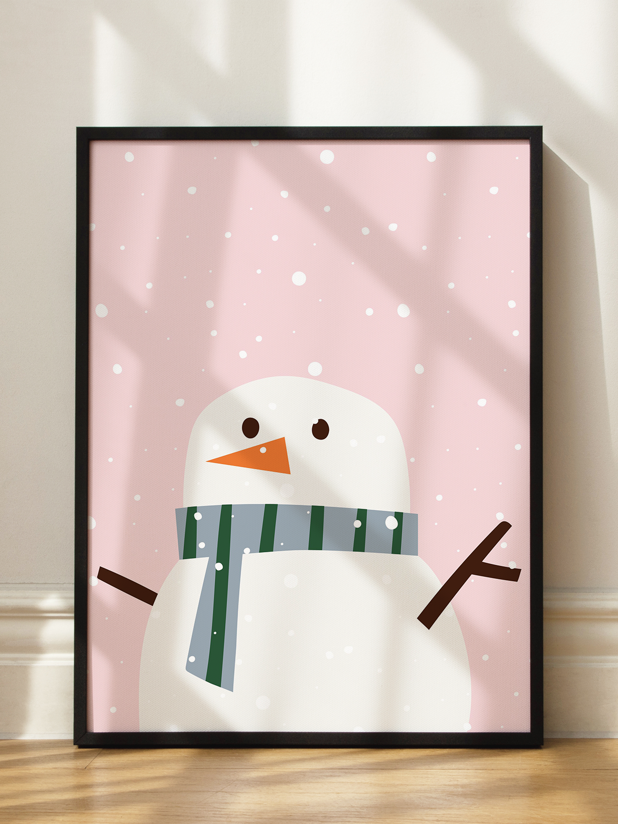 Schneemann Poster