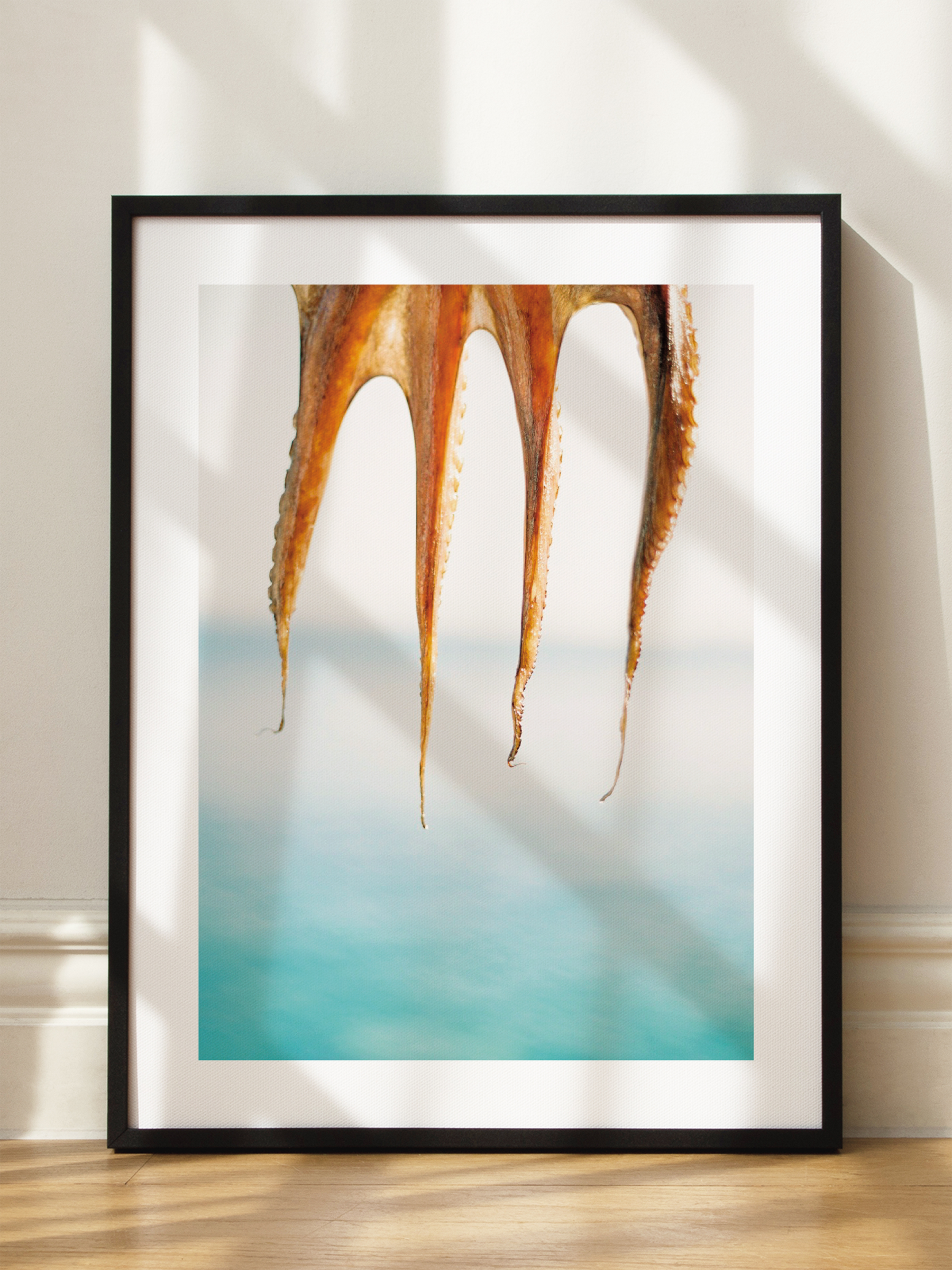 Afloat In Blue Poster