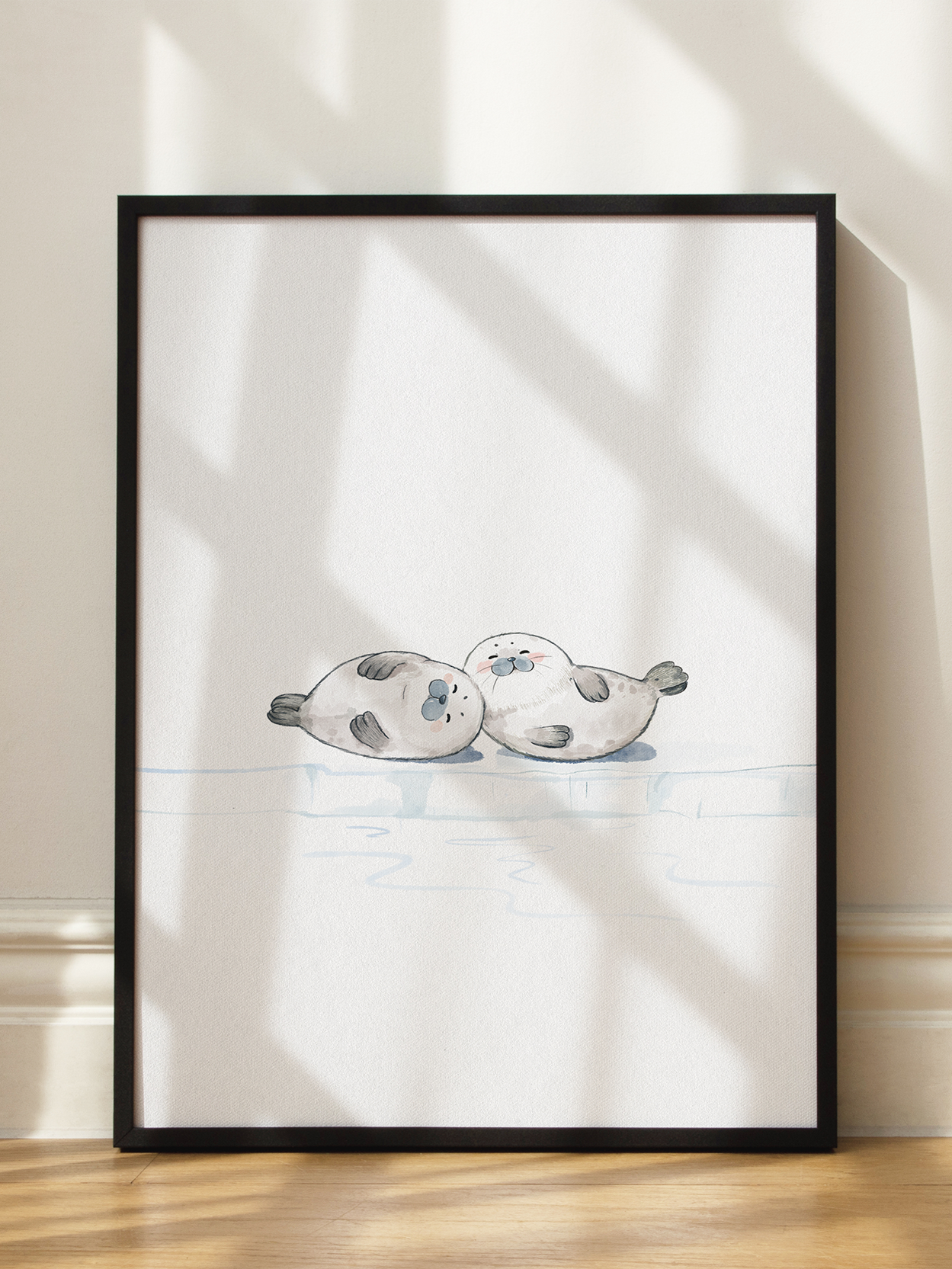 Seal Cubs Poster