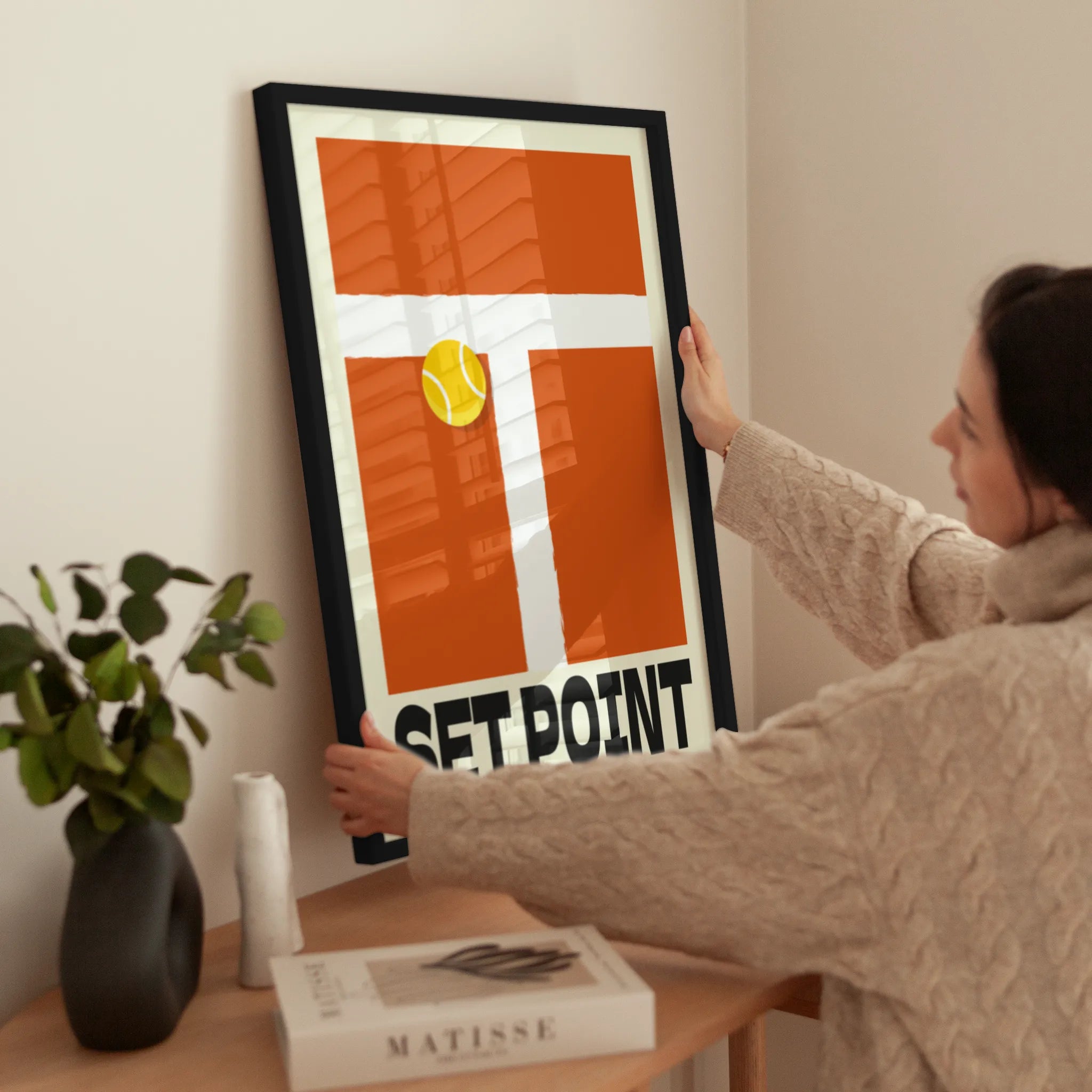 Set Point wird aufgehängt