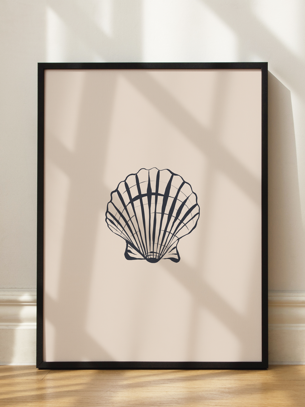 Shell Illustration Poster