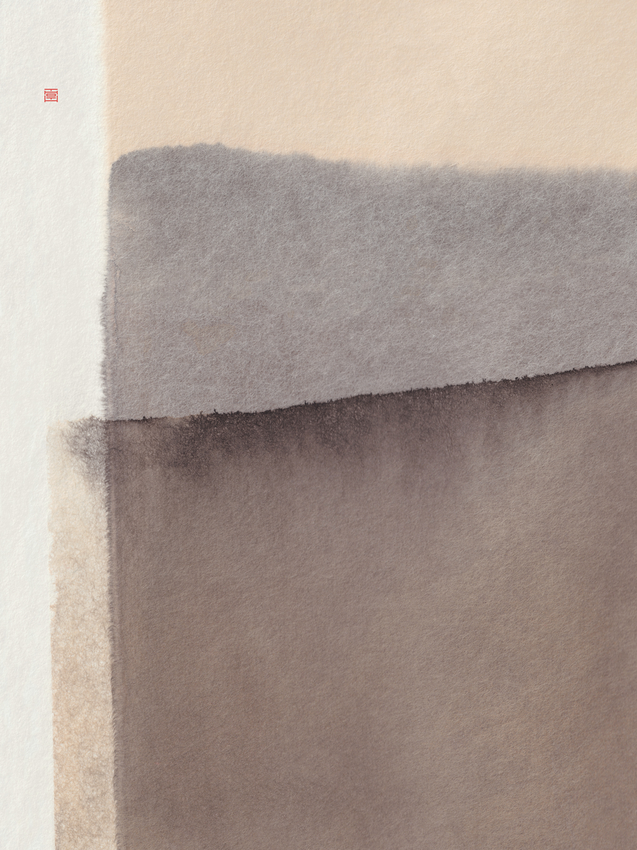 Soft Braun Abstract Poster