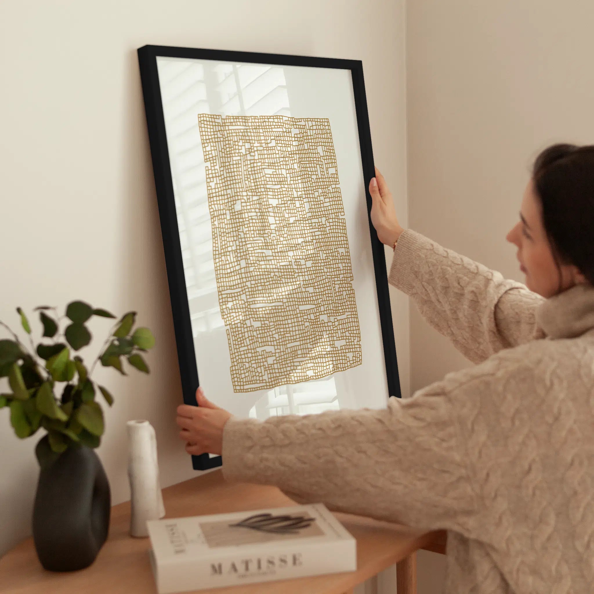 Squares wird aufgehängt