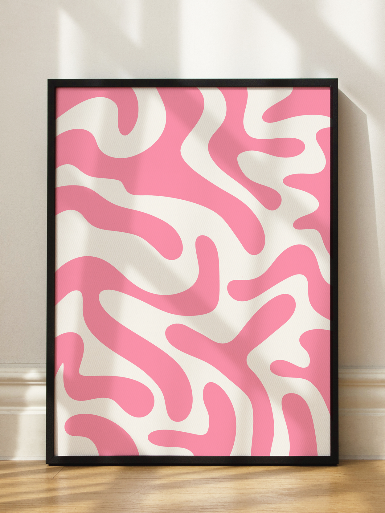 Squiggly Lines Poster