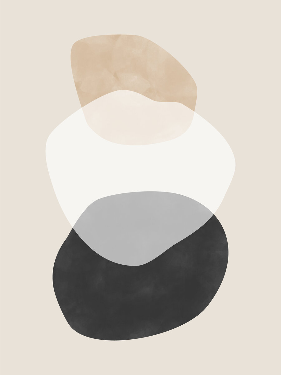 Stacked Stones Poster