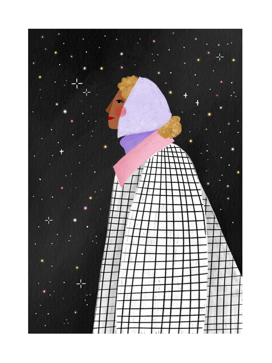 The Lady with the Stars Poster